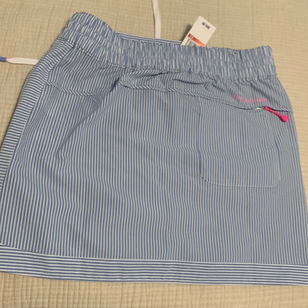 XS seersucker vineyard vines skirt